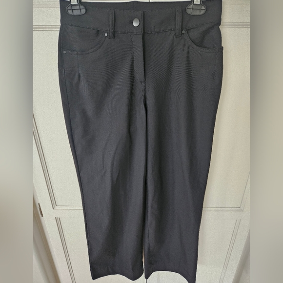 lululemon athletica Pants - LULULEMON CITY SLEEK 5 POCKET BLACK PANT